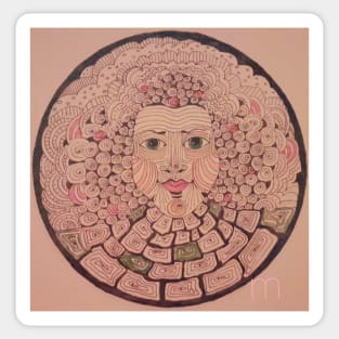 Mandala - Portrait Sticker